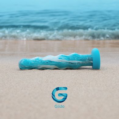 Скляний дилдо Gildo - Ocean Flow Glass Dildo SO8892 фото
