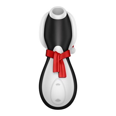 Вакуумный клиторальный стимулятор Satisfyer Penguin Holiday Edition, в шапочке и шарфе SO8777 фото