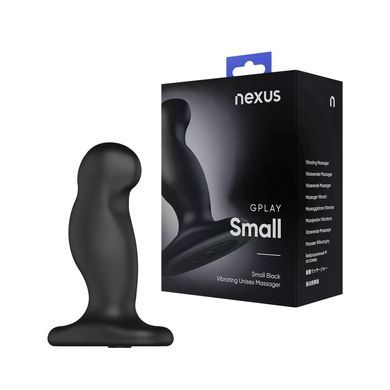 Вібромасажер простати Nexus G-Play Plus S Black, макс. діаметр 2,3 см, перезаряджуваний GPS001 фото
