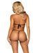 Комплект Leg Avenue Open cup bra and pearl panty Black SO9154 фото 2