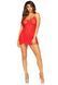 Пеньюар Leg Avenue Rose Lace Flair Chemise Red One Size SO9101 фото 5