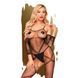 Бодистокинг с контрастным узором Penthouse - Under Arrest Black S/L SO4387 фото 1