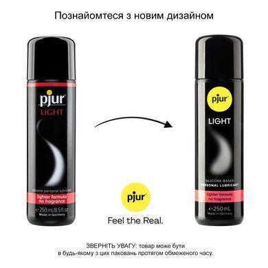Силіконова змазка pjur Light 250 мл найрідкіша, 2в1 для сексу та массажу SO5060 фото