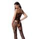 Ажурный бодистокинг с интимными вырезами Passion BS076 black SO4153 фото 7