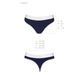 Спортивні трусики-стрінги Passion PS007 PANTIES navy blue, size S SO4253 фото 6