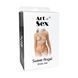 Сексуальний набір білизни Art of Sex - Sweet Angel, розмір L-2XL, колір білий SO7762 фото 3