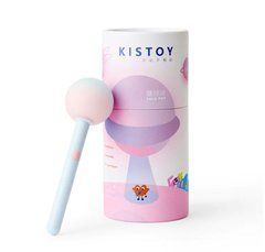 Вибратор-конфетка на палочке KISTOY Lala Pop, 2 мотора, маска на глаза в комплекте SO8710 фото