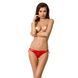 Трусики с завязочками по бокам WARDA THONG red L/XL - Passion Exclusive PS26701 фото 1