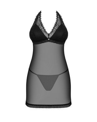 Пеньюар Obsessive Medilla chemise & thong M/L SO9053 фото
