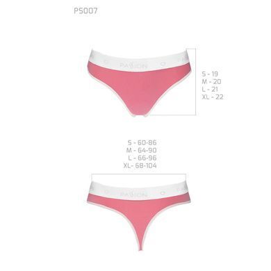 Спортивні трусики-стрінги Passion PS007 PANTIES pink, size L SO4255 фото