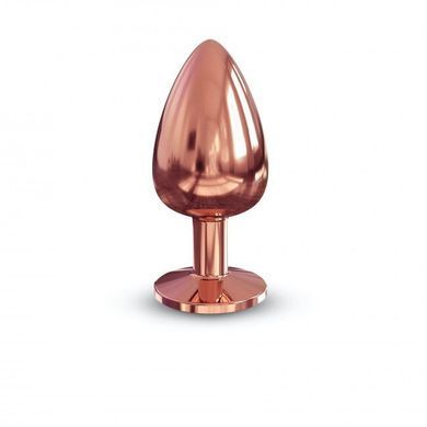 Металлическая анальная пробка с украшением в виде кристалла Dorcel - Diamond Plug Rose Gold L SO5530 фото