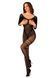 Сетчатый бодистокинг с имитацией подвязок Obsessive Bodystocking G329 S/M/L, black, с доступом SO7693 фото 5