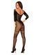 Сетчатый бодистокинг с имитацией подвязок Obsessive Bodystocking G329 S/M/L, black, с доступом SO7693 фото 6