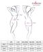 Сексуальное боди-монокини Passion LAMIS BODY L/XL black, стрепы, блестящая ламе PS24801 фото 7