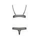 Комплект белья ERZA SET black XXL/XXXL - Passion: лиф и трусики PS26012 фото 4