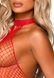 Бодистокинг Leg Avenue Racer neck bodystocking Red SO9158 фото 3