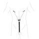 Затискачі для сосків з фіксацією на мошонці Nipple Clamps for Men, Еко шкіра SO5146 фото 3