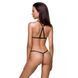 Комплект белья из стреп Armanda Set black XXL/XXXL &mdash; Passion Exclusive SO6375 фото 2
