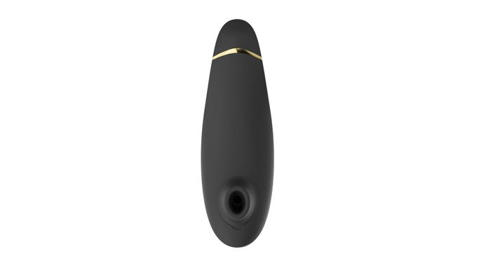 Вакуумный клиторальный стимулятор Womanizer Premium 2 - Black, функции Autopilot и Smart Silence SO8749 фото
