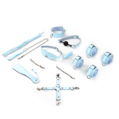 Набір Liebe Seele Macaron 9pcs Bondage Kit-Mint SO9513 фото