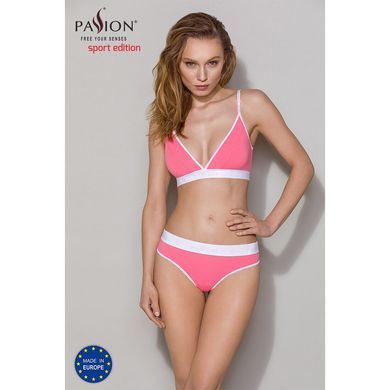 Спортивні трусики-стрінги Passion PS007 PANTIES pink, size XL SO4258 фото