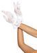 Перчатки Leg Avenue Floral lace wristlength gloves White SO9162 фото 3