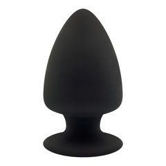 Анальна пробка SilexD (Model 1 size L), двошарова, силікон+Silexpan, діаметр 7,5 см SO2864 фото