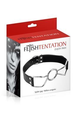 Кляп з кільцем Fetish Tentation Spider Gag SO4042 фото Кляп з кільцем Fetish Tentation Spider Gag SO4042 фото