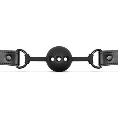 Кляп Bedroom Fantasies Ball Gag Breathable Silicone - Black SO8816 фото