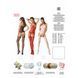 Бодістокінг Passion BS050 white, комбінезон, імітація панчох і пояса PBS050W фото 5