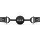 Кляп Bedroom Fantasies Ball Gag Breathable Silicone - Black SO8816 фото 8