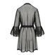 Воздушный пеньюар LOVELIA PEIGNOIR black XXL/XXXL - Passion SO4773 фото 6