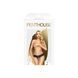 Трусики-стринги Penthouse Pure Instincts S/M Black, кружево, открытый доступ, леопардовый декор SO6505 фото 3
