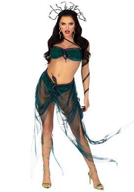 Еротичний костюм горгони Медузи Leg Avenue Medusa Costume S SO9212 фото
