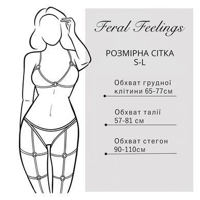 Сбруя женская Feral Feelings Body Harness Red SO8250 фото