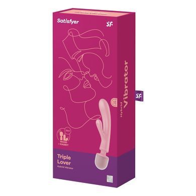 Вибратор Satisfyer Triple Lover (Pink) SO8790 фото