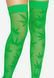 Панчохи Leg Avenue 420 Net thigh highs Green SO9160 фото 3