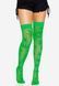 Панчохи Leg Avenue 420 Net thigh highs Green SO9160 фото 4