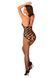Сітчастий бодістокінг з імітацією боді Obsessive Bodystocking G332 S/M/L, black, з доступом SO7698 фото 6