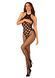 Сітчастий бодістокінг з імітацією боді Obsessive Bodystocking G332 S/M/L, black, з доступом SO7698 фото 5