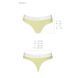 Спортивні трусики-стрінги Passion PS007 PANTIES yellow, size M SO4260 фото 4