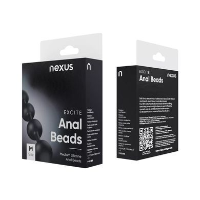 Анальные шарики Nexus Excite Medium Anal Beads, силикон, макс. диаметр 2,5см SO3071 фото