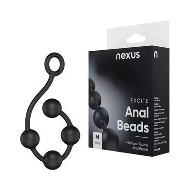 Анальные шарики Nexus Excite Medium Anal Beads, силикон, макс. диаметр 2,5см SO3071 фото
