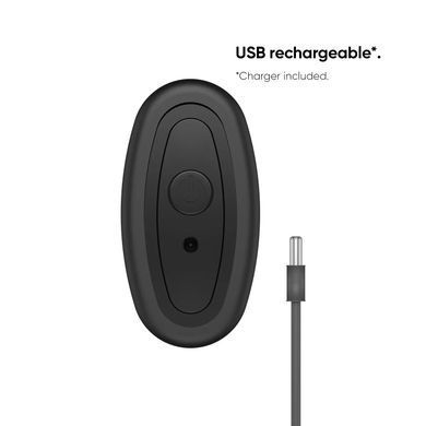 Вибромассажер простаты Nexus G-Play Plus M Black, макс. диаметр 3 см, перезаряжаемый GPM001 фото