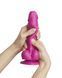 Реалістичний фалоімітатор Strap-On-Me Sliding Skin Realistic Dildo Fuchsia - M, ефект рухливої шкіри SO6255 фото 2