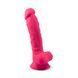 Фаллоимитатор SilexD Johnny Pink (MODEL 1 size 7in), двухслойный, силикон+Silexpan, диаметр 3,8см SO3150 фото 1