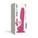 Реалістичний фалоімітатор Strap-On-Me Sliding Skin Realistic Dildo Fuchsia - M, ефект рухливої шкіри SO6255 фото 7