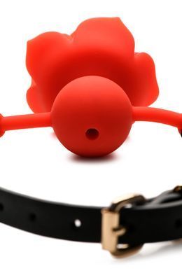 Кляп Master Series Blossom Silicone Rose Gag - Red SO8801 фото Кляп Master Series Blossom Silicone Rose Gag - Red SO8801 фото