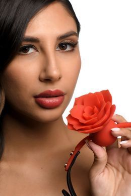 Кляп Master Series Blossom Silicone Rose Gag - Red SO8801 фото Кляп Master Series Blossom Silicone Rose Gag - Red SO8801 фото