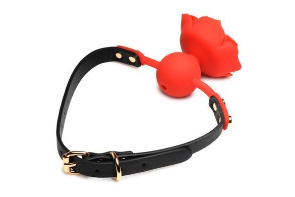 Кляп Master Series Blossom Silicone Rose Gag - Red SO8801 фото Кляп Master Series Blossom Silicone Rose Gag - Red SO8801 фото